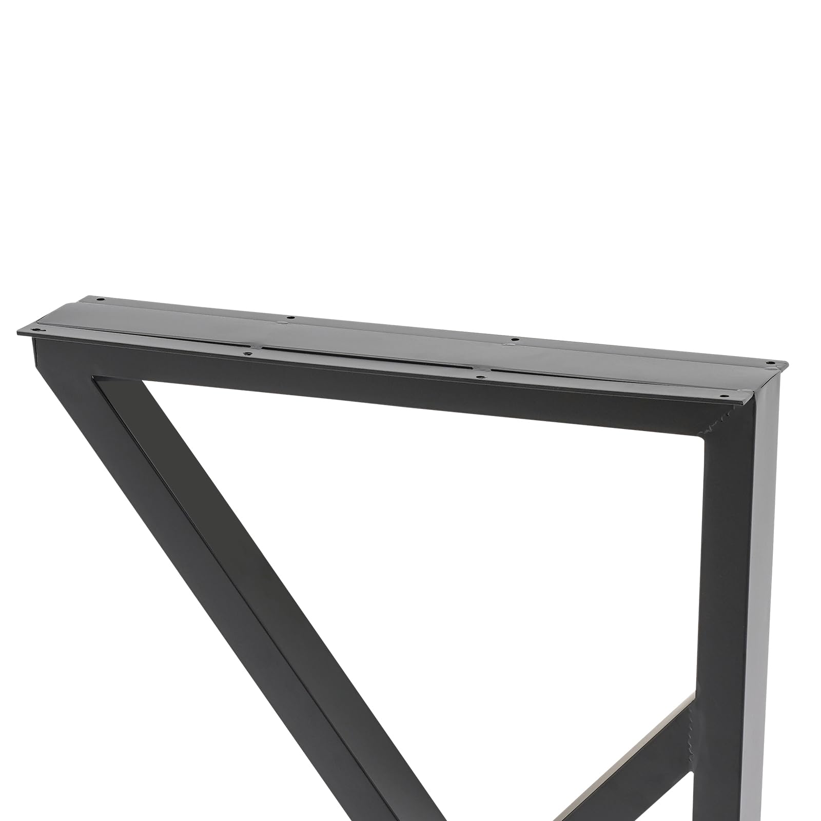 Pied de Table Métal Industriel Forme K Lot De 2 Support Table Manger Pieds De Table Basse, Pieds de Bureau Charge 200KG Pied Meuble Hauteur 70CM Bricolage Domicile pour Table à Manger