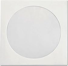 Quality Park Paper CD/DVD Sleeve, Ungummed, White, 4.825 x 5, 250 per Box, (62905)