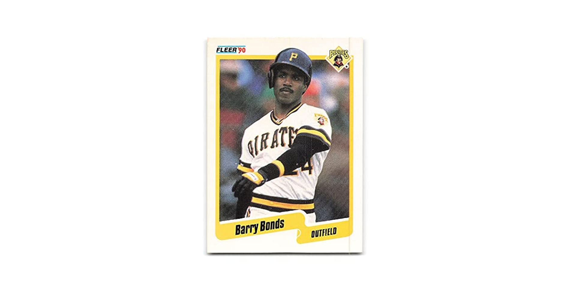 バーリーボンズ BARRY BONDS 1990 Fleer Baseball # 461 Pittsburgh Pirates NM