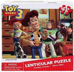 Disney Pixar Toy Story Lenticular Puzzle - Woody and Buzz Lightyear ...