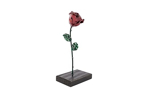Forging Art Bcn Handmade - Rose Base (RedGreen)