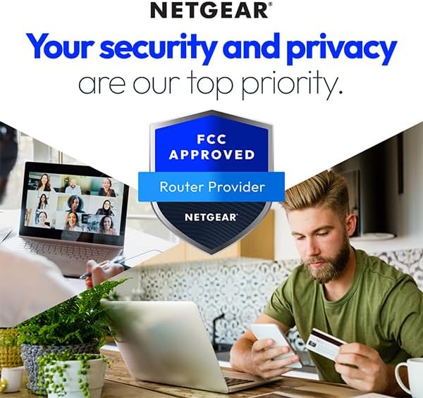 Sistema de Red Mesh WiFi 7 NETGEAR Orbi 370 Series Dual-Band (RBE372) miniatura 7