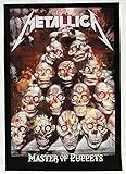 Envoi roulé Metallica - AFFICHE 45x60cm - Master Of Puppets - Signed By Scott JAMES/Numbered - Envoi roulé