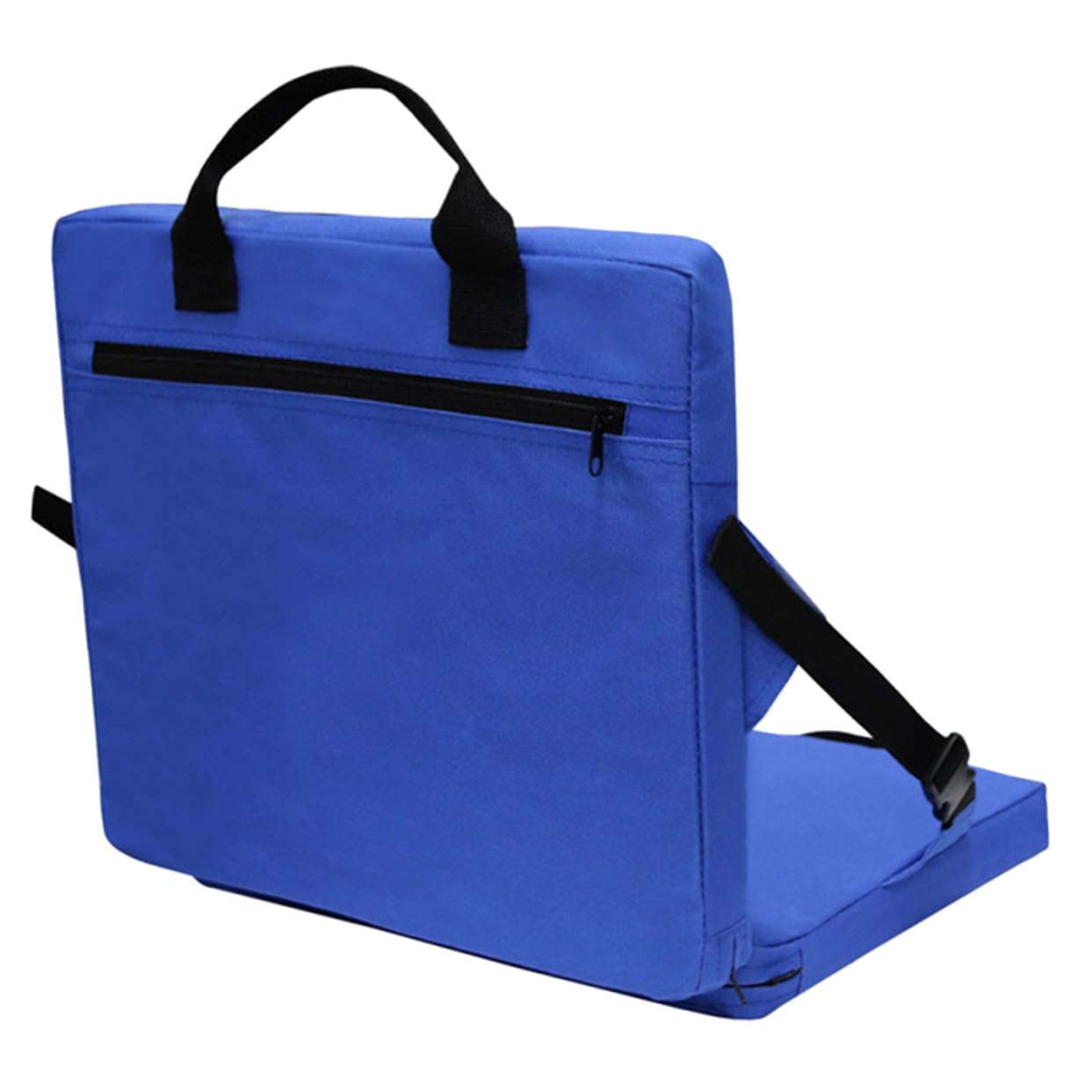 Faltbares Outdoor Sitzkissen aus Oxford Wasserabweisend Leicht Tragbar für Camping Picknick Park mit Komfortabler Polsterung und Robustem Material in Blau