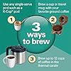 Hamilton Beach FlexBrew Trio 2-Way Coffee Maker, Compatible with K-Cup Pods or Grounds, Combo, Single Serve & Full 12c Thermal Pot, Black and Stainless – Fast Brewing