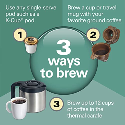 Hamilton Beach 49920 Flexbrew Trio 2-Way Coffee Maker, Compatible With K-Cup Pods Or Grounds, Combo thumb #1
