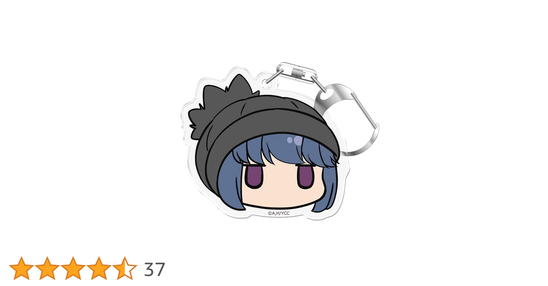 Amazon.co.jp: ゆるキャン△ 顔スタンプキーホルダー 志摩リン 高