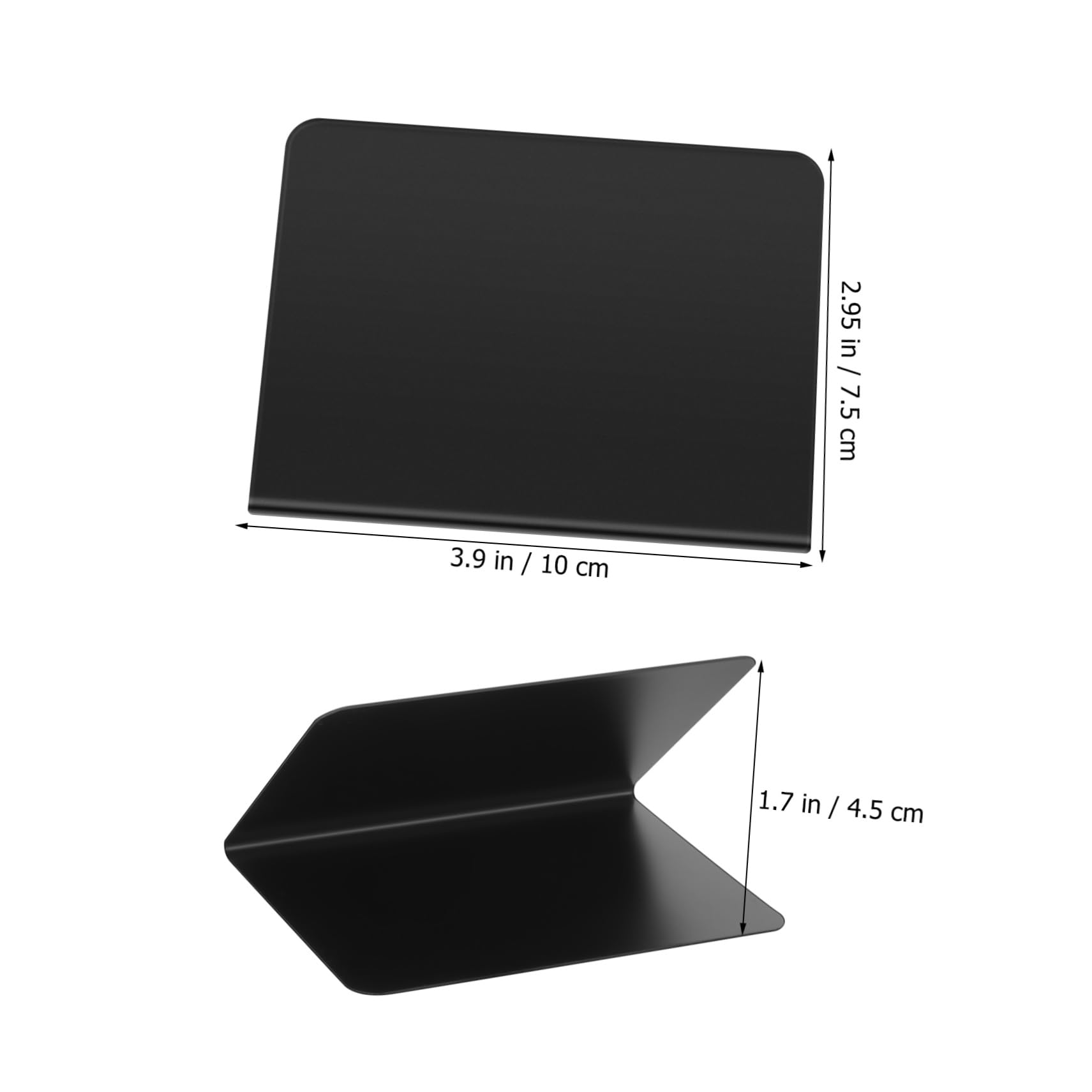 BCOATH 40 Pcs Small Chalkboard Signs Tabletop Chalkboard Sign for Buffet Restaurant Menu Board Wedding Party Supplies Mini Blackboard Stand