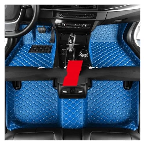 Tapis de voiture Jetour X70 Plus 7 places 2021 bleu sur mesure