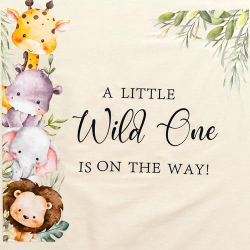 Vinilo decorativo Upfirst A Little Wild One para baby shower miniatura 3