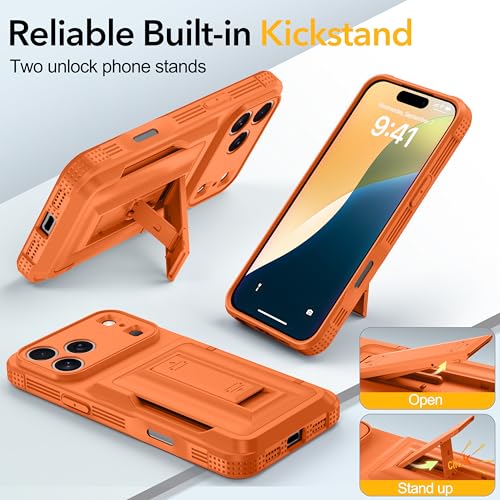 Oterkin for iPhone 17 Pro Wallet Case