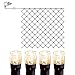 Produktbild Lichternetz 3 x 3 m 180 LED Lichter warmweiß schwarz innen/außen