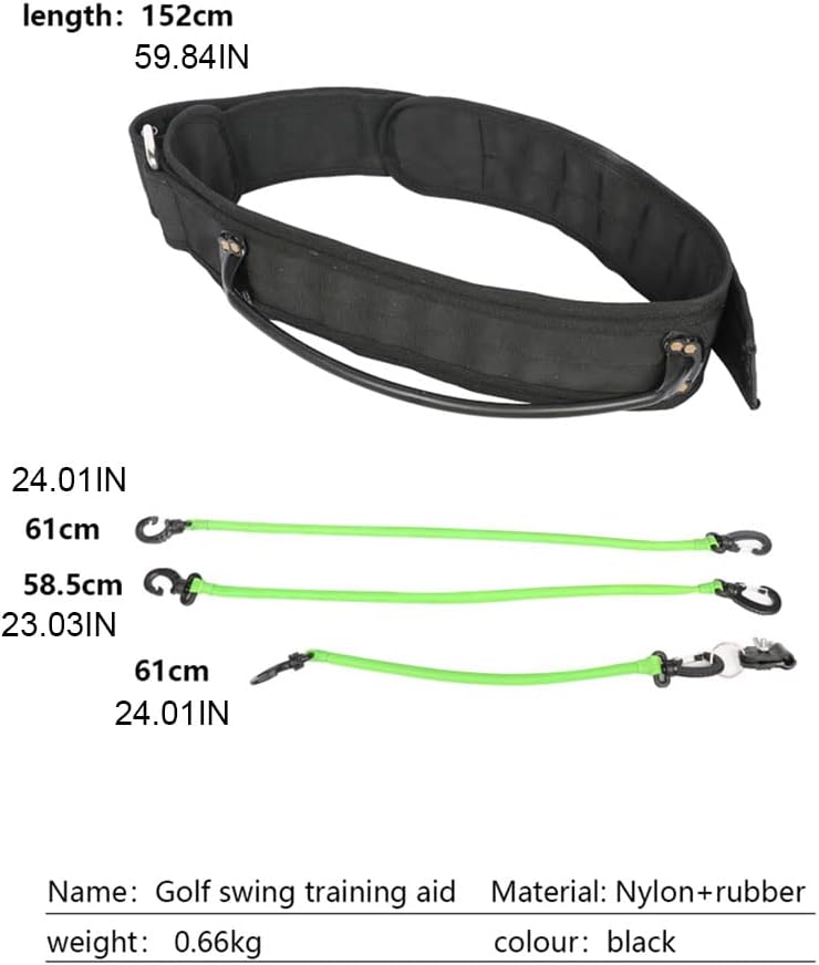 Swing Training Belt for Golf,Swing Trainer Aid Grip Waist Band Trainer Aids Waist s s Correction Belt for ers Beginners