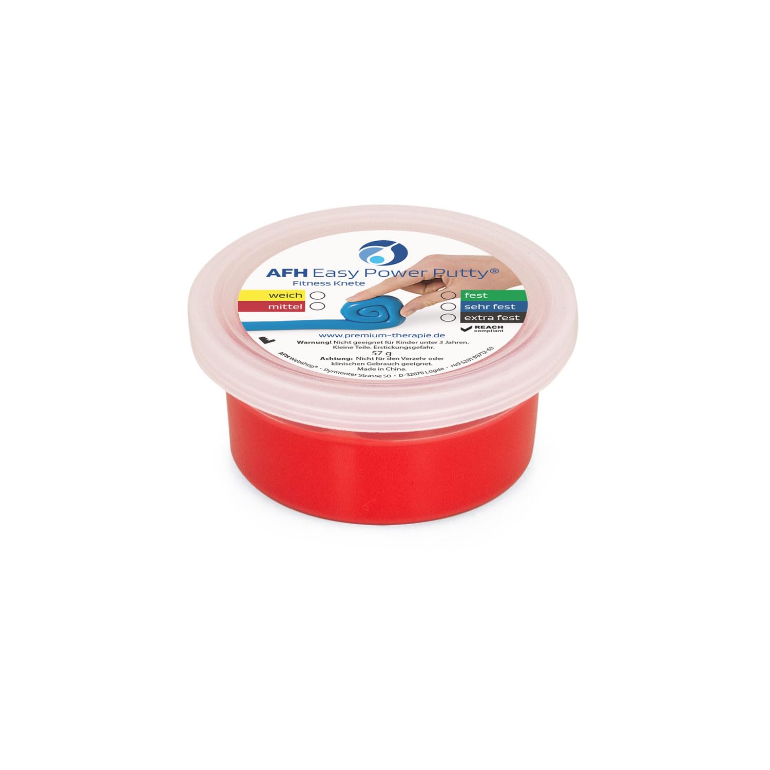 AFH Easy Power Putty® | Mediana = Rojo | 57 g aprox