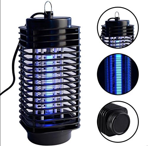 Jiqimao99 Electric Mosquito Fly control light Bug Insect Zapper Killer With Trap Lamp Black