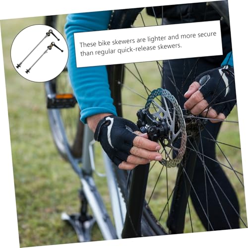 Brochette de vélo avec installation rapide et facile pour axe en titane - 4