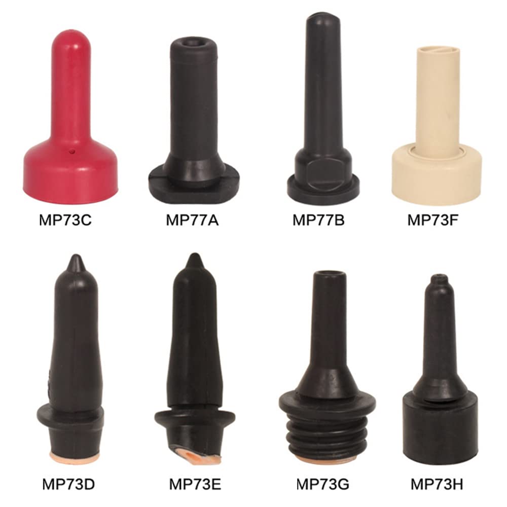 10 Stück Milchtrink Nippel Aufzuchtflasche Nippel aus weichem Gummi Saugerfutter Milch Fläschchen Nippel für Welpen, Katzen, Kälber, Kaninchen, Lämmer, Schafe, Fohlen Nutztier [MP73H]