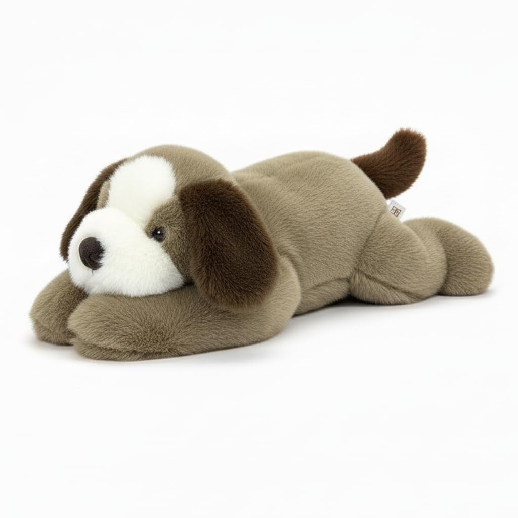 Kaelorae Weighted Plush Animal Toy for Anxiety Relief, Red Panda Teddy Bear Sensory Stuffed Toy for Kids & Adults, Sloth Dinosaur Hugging Pillow for Sleep Support & Calm (Dog, 65cm)
