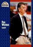 1991 Fleer Basketball Card (1991-92) #53 Paul Westhead