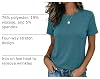 Camisetas para mujer Zeagoo, manga corta, verano, cuello redondo, básicas casuales, outfits de primavera 7