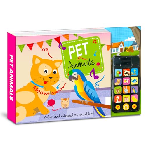 Image of Sound Book | Interactive Musical Board Book for Toddlers | Fun and Educational Noisy Book for Toddlers (Pet Animal)