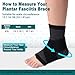 Consss Ankle Brace, Achilles & Plantar Fasciitis Relief Compression Sleeve, Foot Brace with Ankle Support Strap for Women and Men, Heel Protector Wrap for Pain, Tendonitis & Sprain XXL