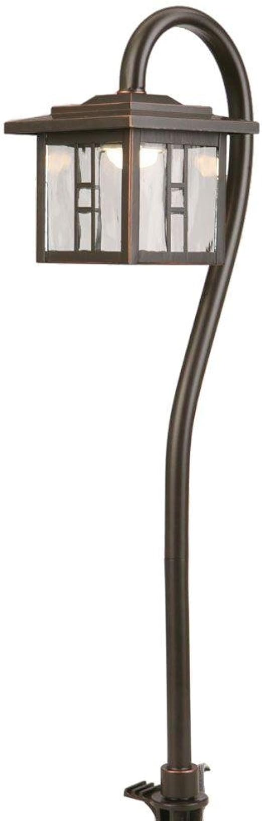 Home Hampton Bay LED Low Voltage Bronze Outdoor Metal Pathway Light 1001 488 304 Home & Garden