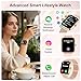 Smart Watch for Women & Men, 2026 New 1.96" Smart Watch Answer/Make Calls, Blood Pressure, Heart Rate, Sp02, Sleep Monitor, 110+ Sport Modes, Voice Assistant Fitness Watch for iOS Android Phone