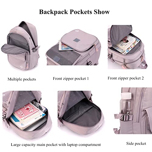 Mfikaryi Solid-Color Rolling Backpack For Girls Rolling Backpack For Kids Elementary Students With Wheel Travel Schoolbag #TOP3