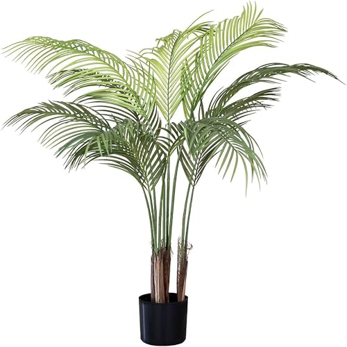 Maia Shop Artificial Plant - 3.5ft Artificial Palm Tree - Faux Indoor Decor