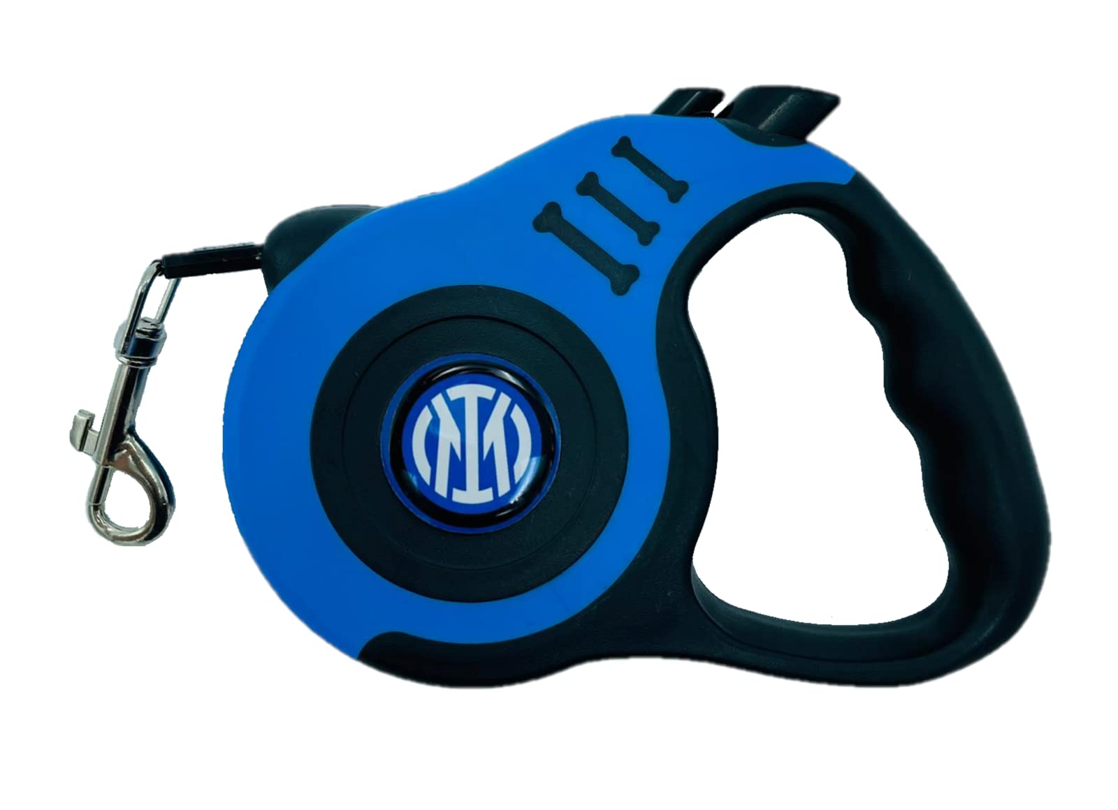 Inter PETLEASHINTER, Guinzaglio Retrattile Unisex Adulto, Nero, Unica