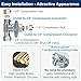 Brass Angle Stop Add-A-Tee Valve, 3/8 x 3/8 x 1/4 Compression Tee Valve,Feed Water Adapter for Refrigerators, Ice maker, Reverse Osmosis,RO Water Filter Systems, 3 Way Diverter Water Line Splitter