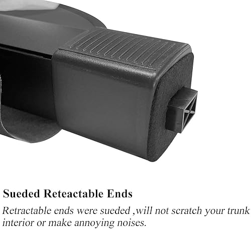 Miniatura 4 de Vesul Cubierta retráctil para maletero trasero compatible con Ford Escape 2013-2019, cubierta de seguridad para tonneau, pantalla de privacidad de