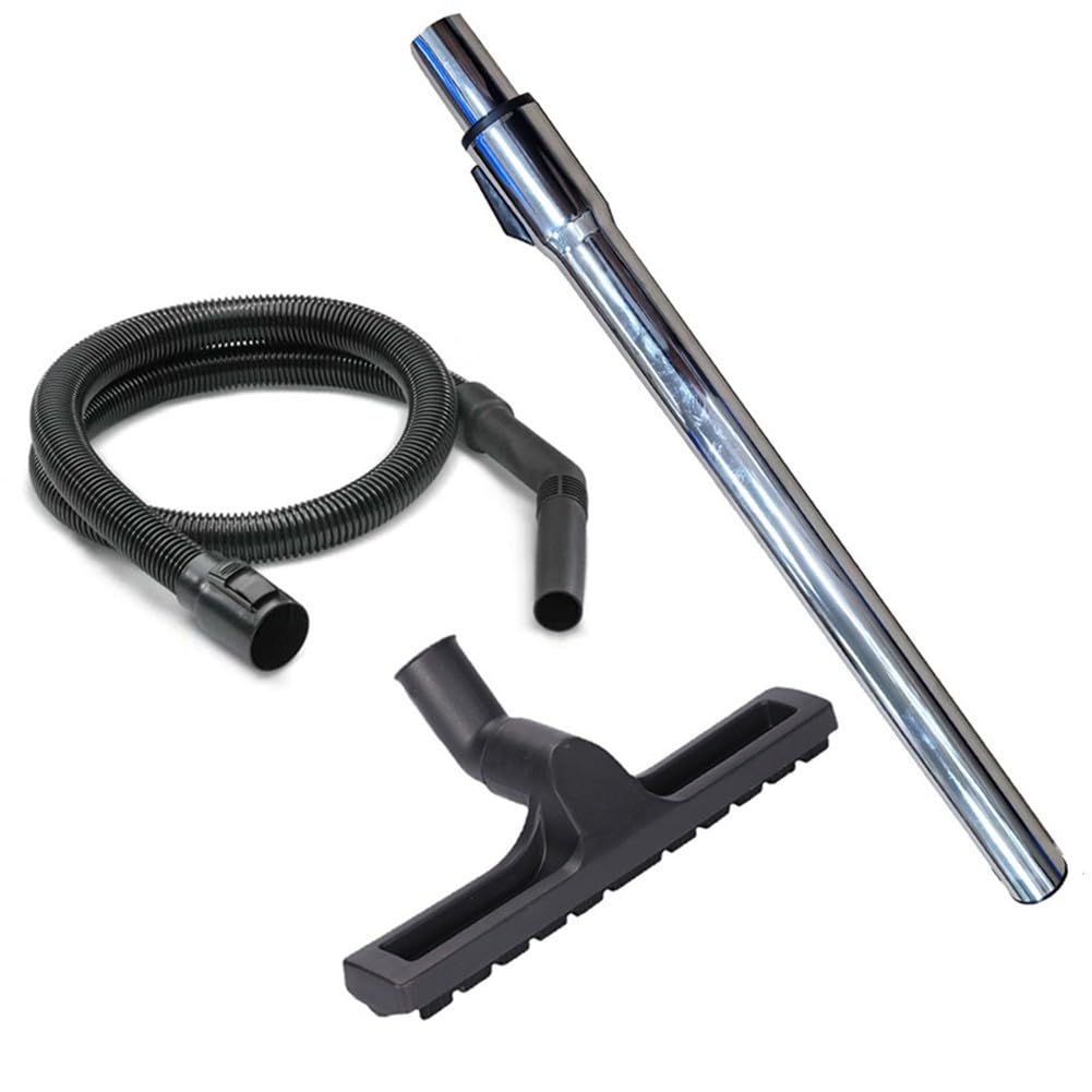 Lecreatekit Juego de manguera de aspiradora con cepillo de suelo para Kärcher MV2 para mv3 WD2 WD3 NT18 NT20 NT30 SE Series, kit de tubo de succión de 2,5 m