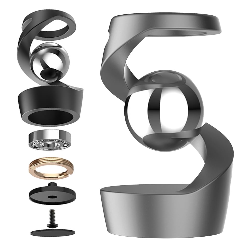 Der Schwerkraft trotzendes kinetisches Schreibtischspielzeug, optische Täuschung, Schreibtischspielzeug, Zappelspinner, schwebendes Desktop-Gyroskop for Büro, Schreibtischdekoration