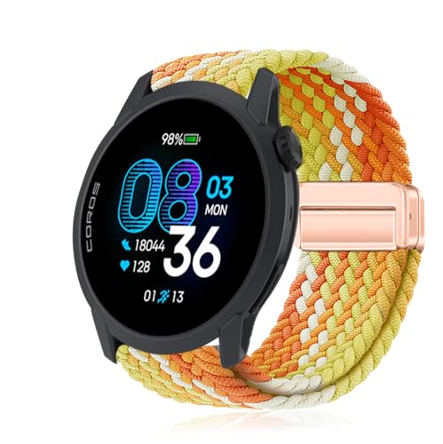 Correa para reloj Coros PACE 4 de nylon trenzado