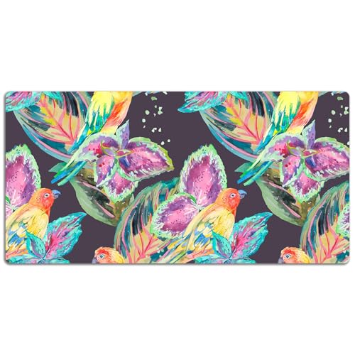 Couverture de bureau vinyle PVC imperméable 120x60 cm tapis antidérapant - 7