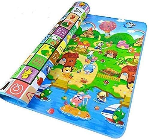 FIGMENT Double Sided Water Proof Baby Play Mat, Play mats for Kids Large Size, Baby Carpet, Play mat Crawling Baby (Extra Large Biggest Size - 6 Feet X 4 Feet) (Baby mat) - Image 2 thumbnail