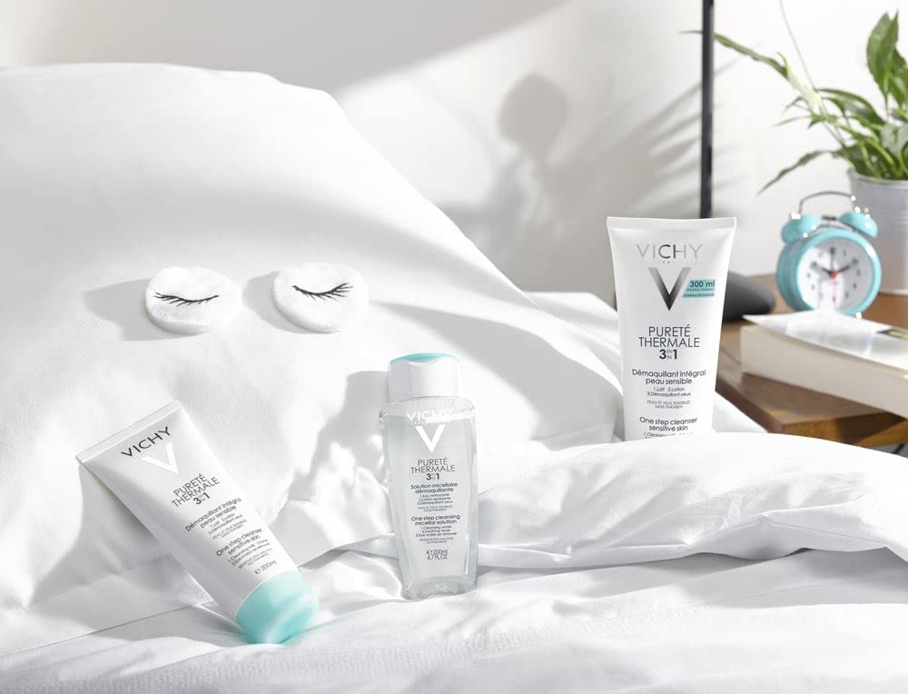 VICHY 2er Set Purete Thermale 3In1 Gesichtsreinigung 300 ml , Preis/100 ml: 4.32 EUR 300 ml jew.