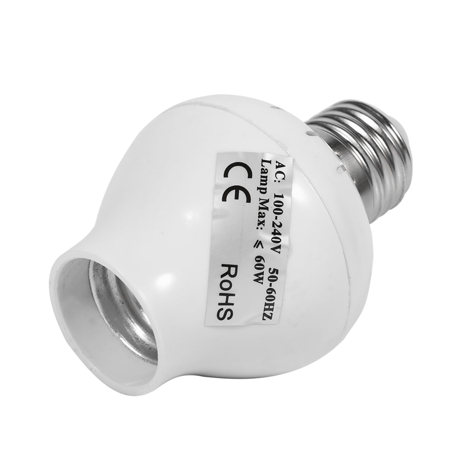 KKPLZZ E27 Microwave Radar PIR Motion Sensor LED Light Bulb Switch Socket Lamp Holder AC 100‑240V