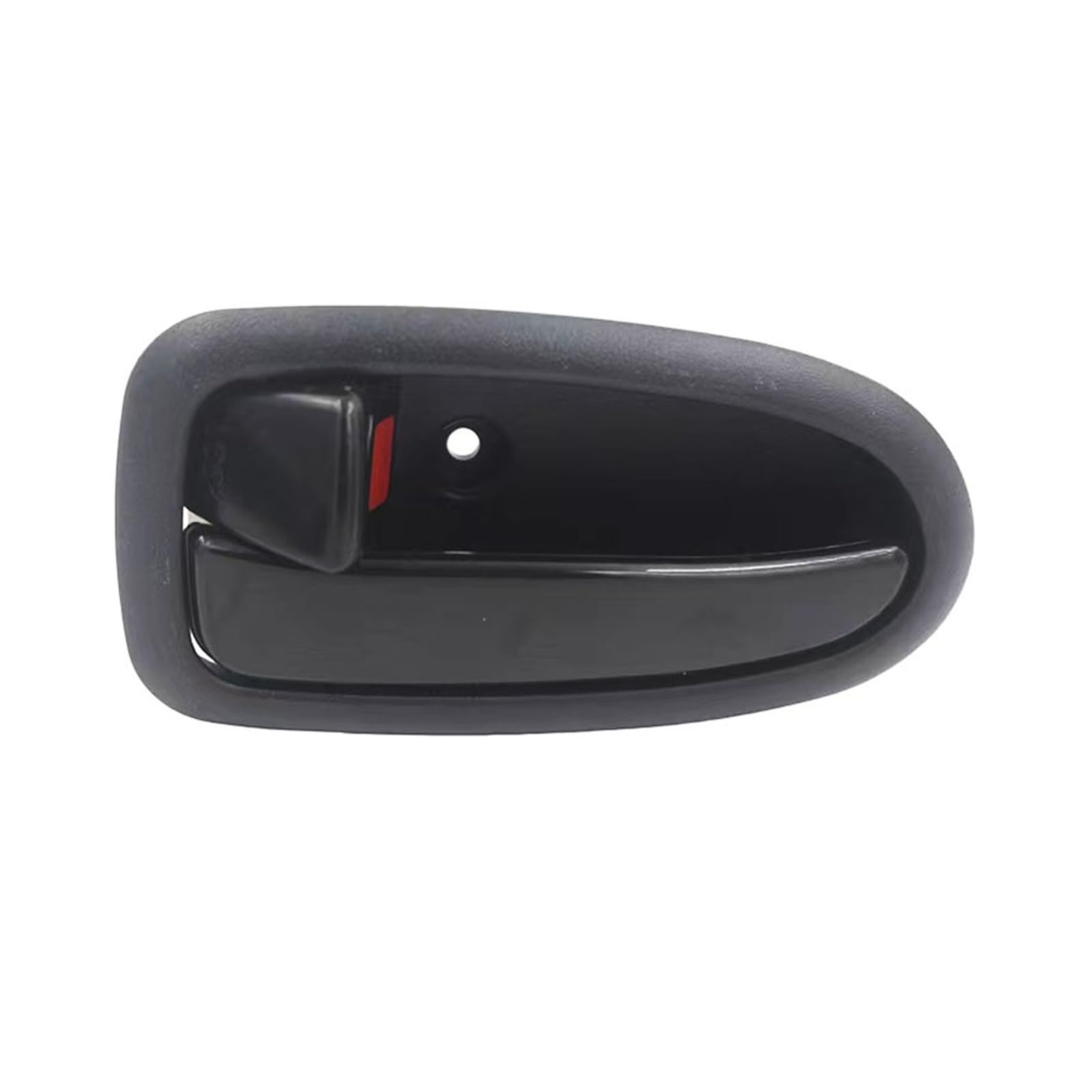 TRASH BIN Interior Inside Door Handle Car Left Right Interior Door Handle Black Chrome Inner Handles for Hyundai for Matrix 2001-2010(Black Left)