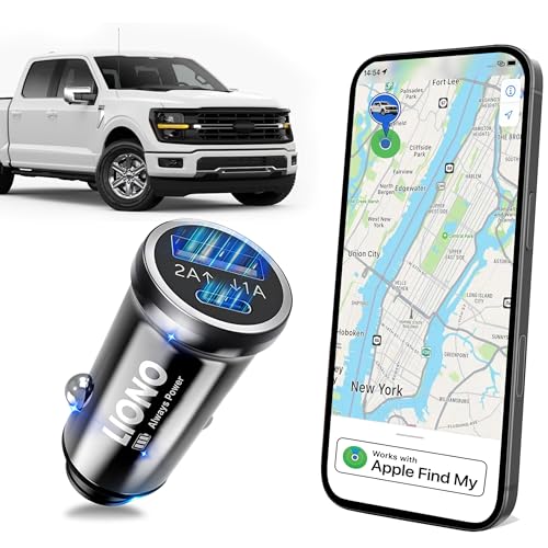 LIONO Car GPS Tracker & Charger with Built-in Rechargeable Battery,