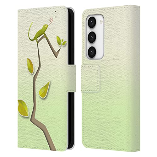 Étui Portefeuille Samsung S23 Housse Cuir Antichoc Lézard Alyn Spiller
