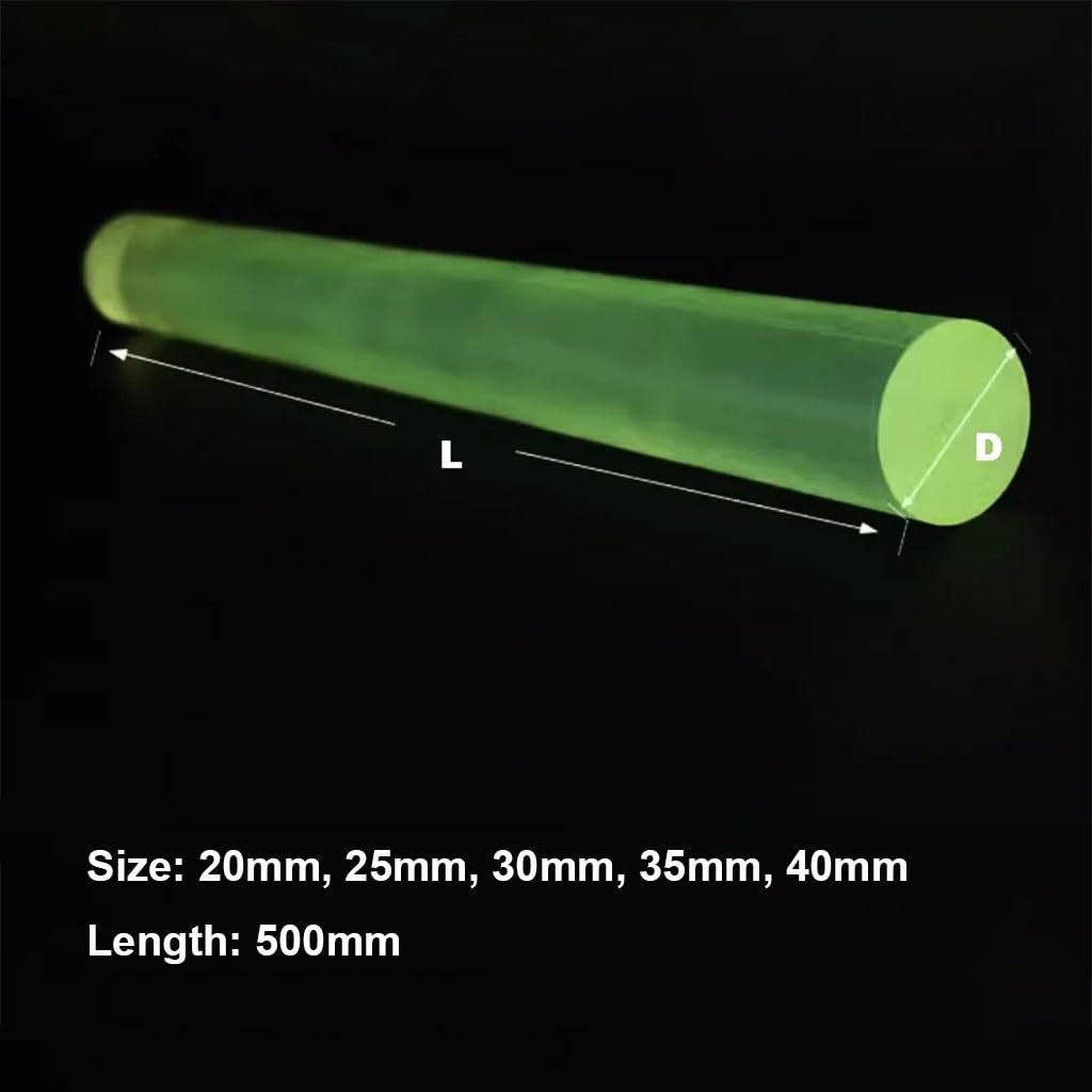 Polyurethanstab, Durchmesser 20–40 Mm, Elastischer PU-Gummistab, 500 Mm Lang, Stoßdämpfender Und Puffernder Gummistab(40x500mm)
