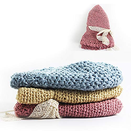 Image of NICEEC 3 Skeins Kraft Paper Yarn 474yds /5.3oz - Beige | Crochet & Knit, DIY Project Starter Kit,Handbag,Sun Hat,Shoes, Shopper Bag