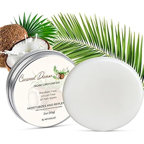 Solid Organic Conditioner Bar for All Hair Types Cover