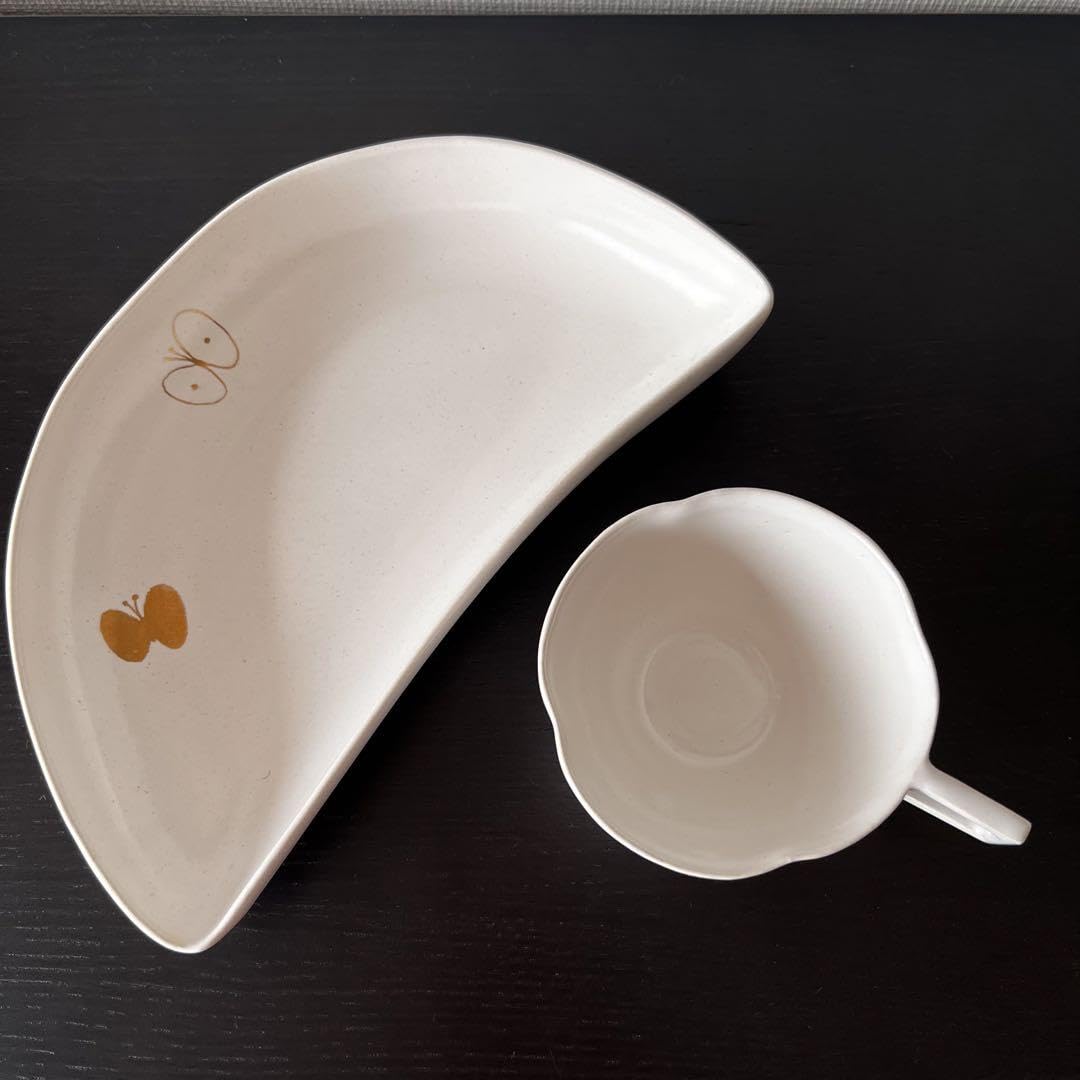 Amazon.co.jp: 安藤雅信 皆川明 クレッセントプレート : Toys & Games 