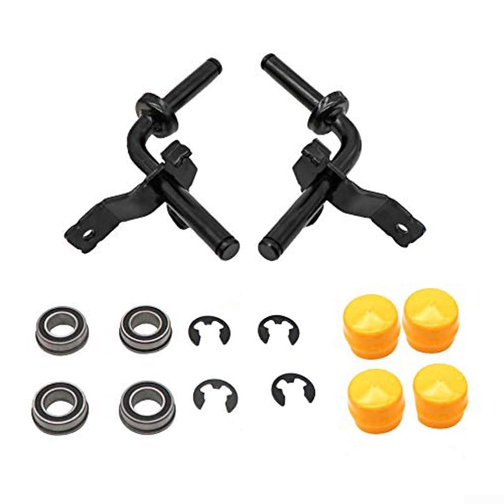 Kit de eje de dirección para LA100 LA105 LA115 D100 D110, sustituye a GY22251BLE GY22252BLE GY21049BLE, juego de bujes de rueda delantera para cortacésped