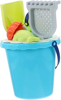 Didiseaon 1 Conjunto De Balde De Praia Brinquedos De Praia Brinquedos De Areia Mini Ferramentas Pás Infantis Brinquedos Caixa De Areia Pequena Pá De Areia Balde De Dragagem De Areia