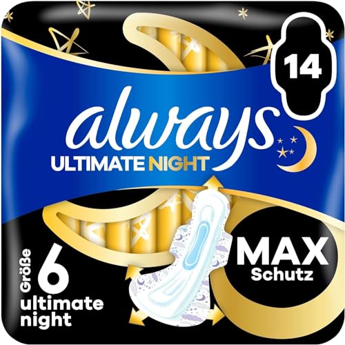 Always Ultimate Night (Größe 6) Binden, 14 Stück